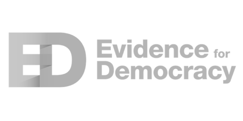 Evidence for Democracy logo